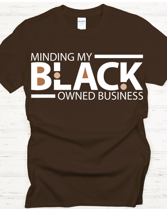 Minding My Black Owned Business White
